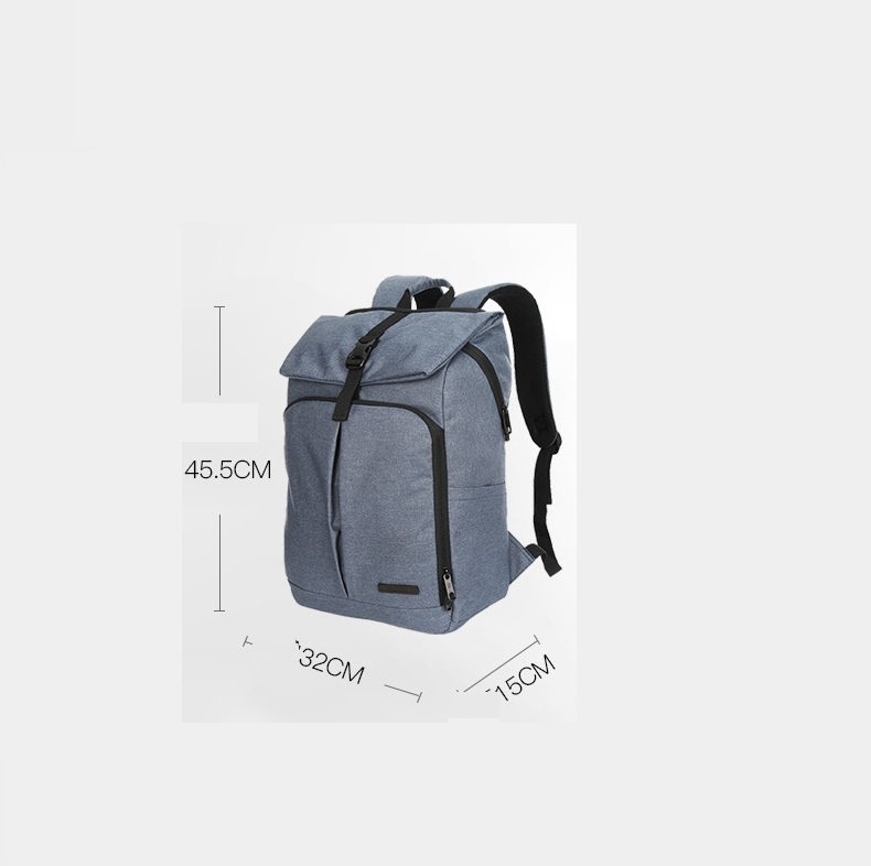 Double shoulder leisure bag