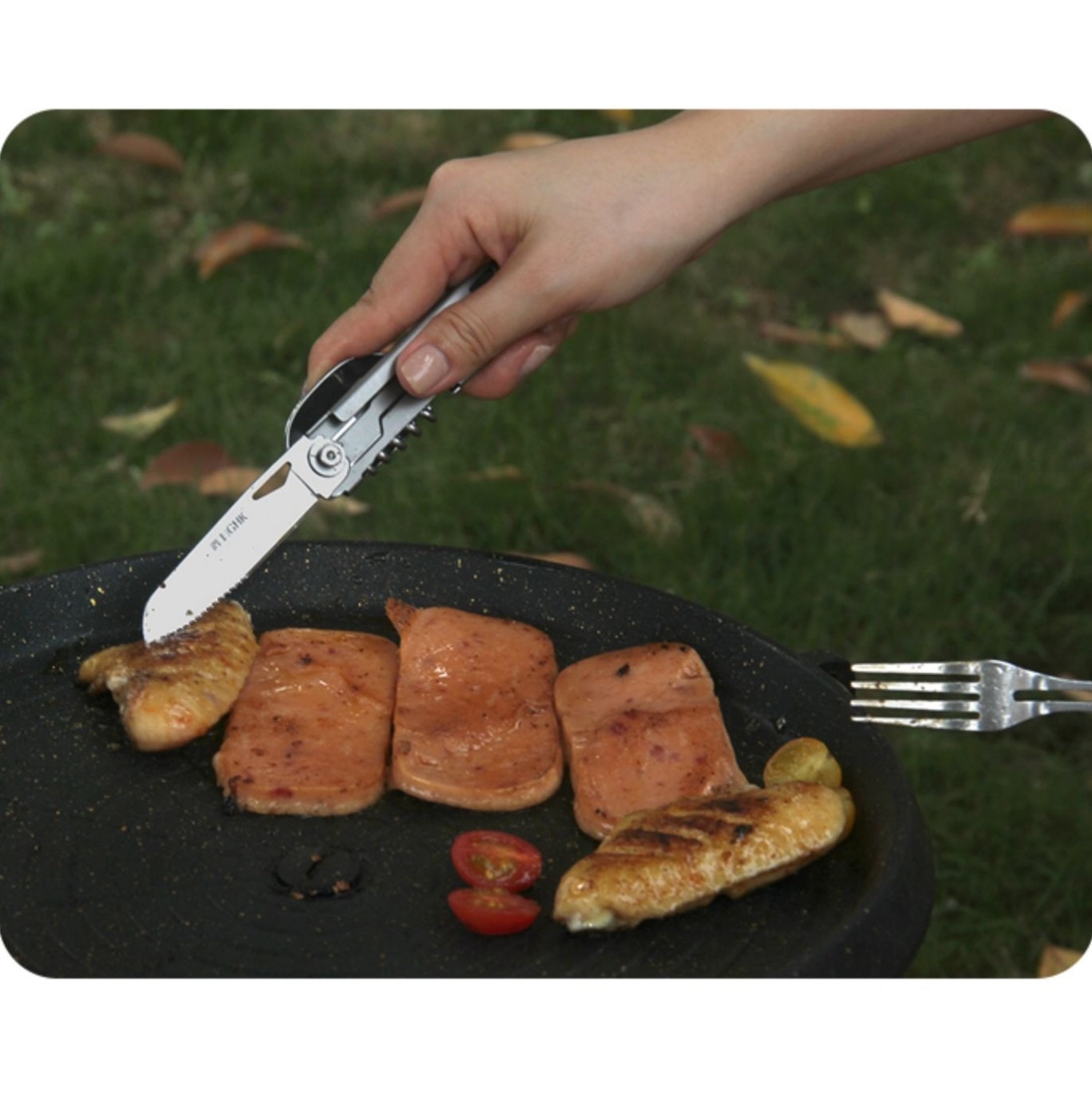 EDC multiuse outdoor dinnerware