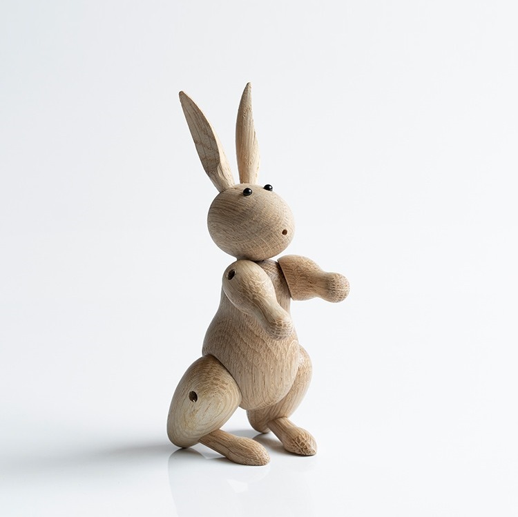 Therapy wood ornament rabbit