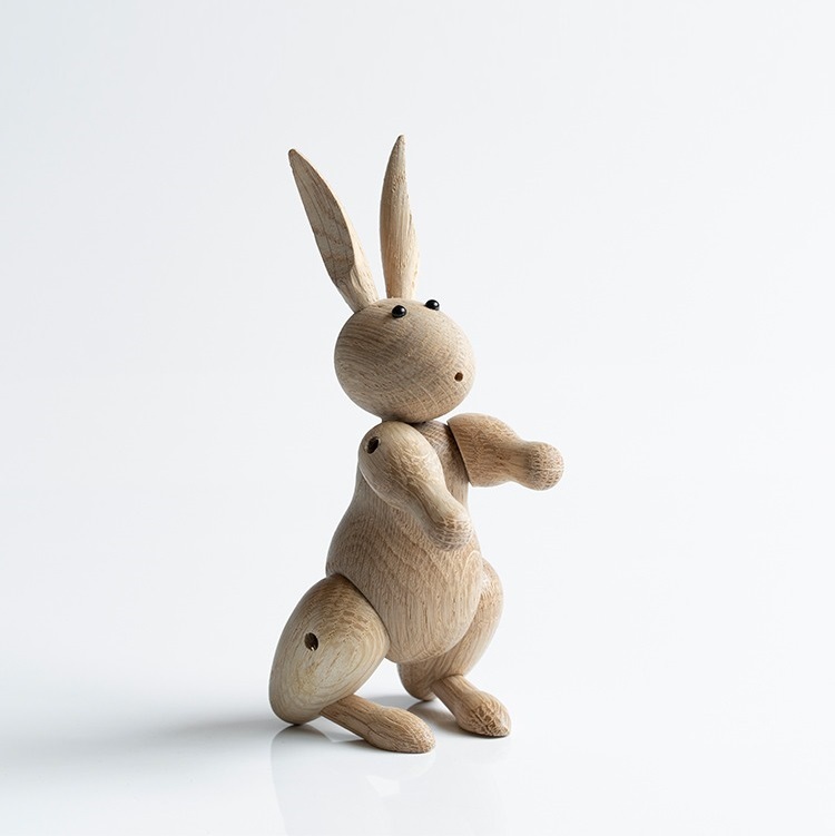 Therapy wood ornament rabbit