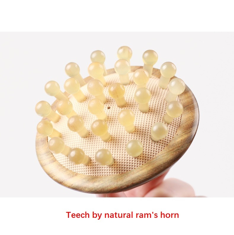 Blood cyculation hair brush