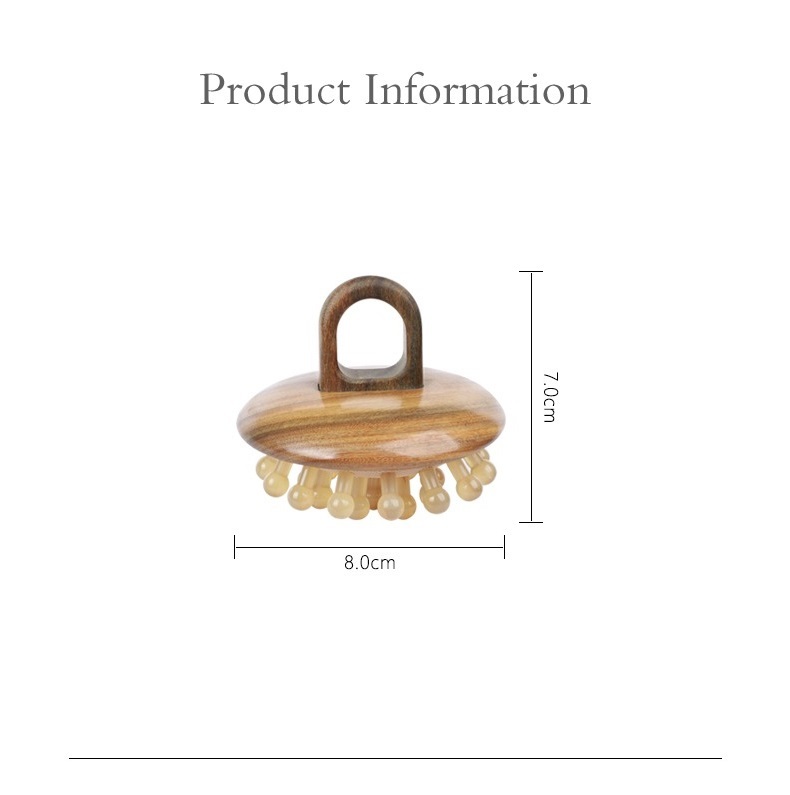Blood cyculation hair brush