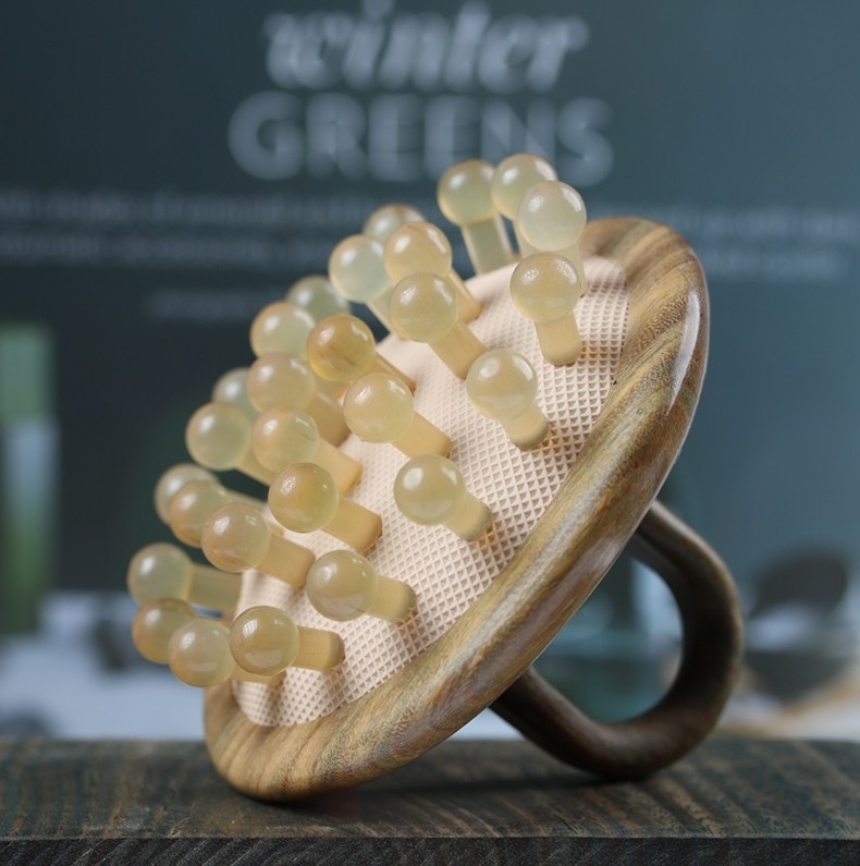 Blood cyculation hair brush