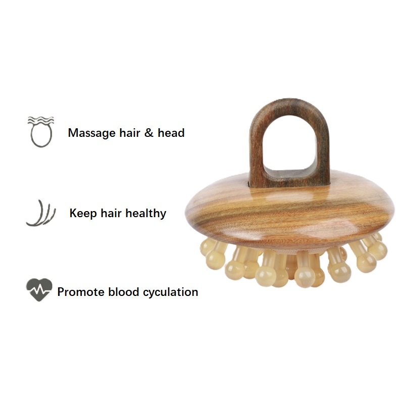 Blood cyculation hair brush