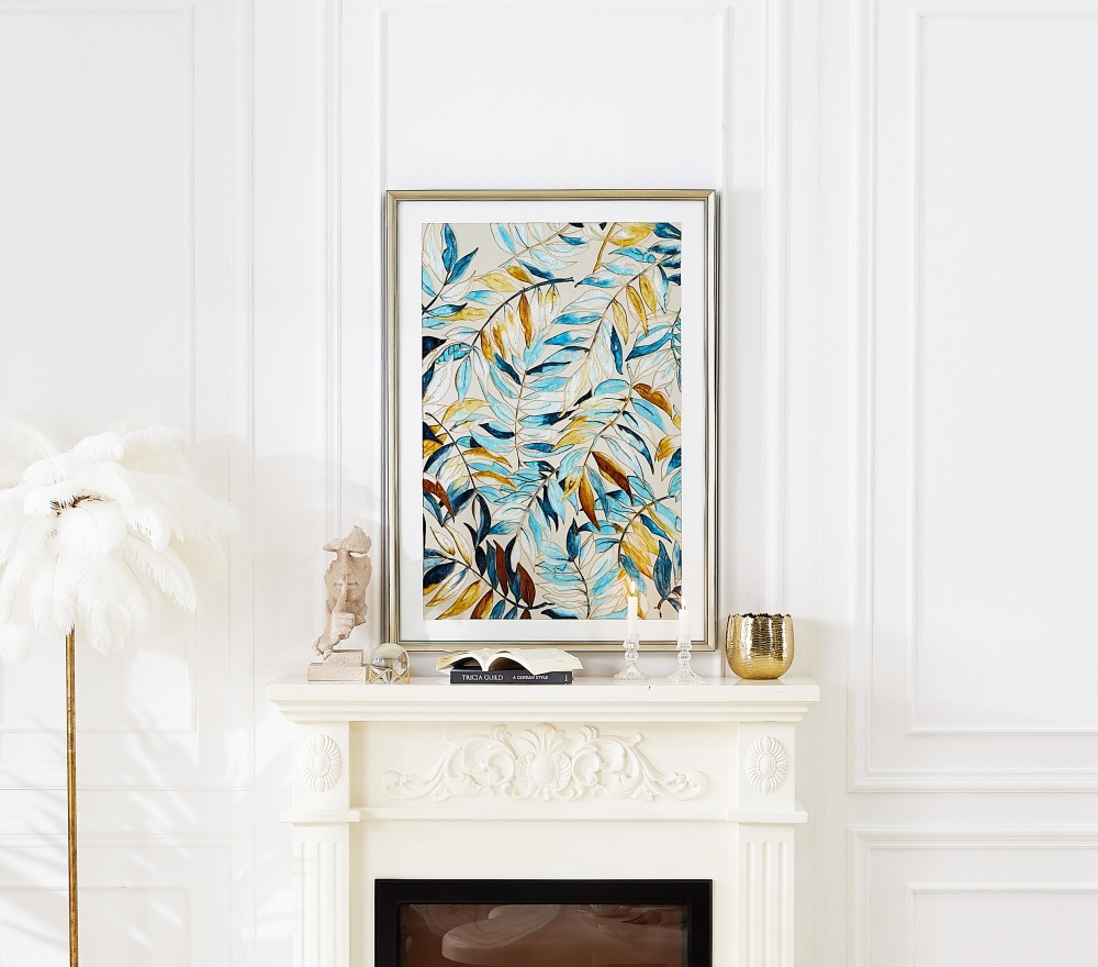 Handmade cloisonne wall decor painting