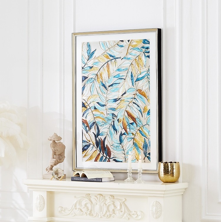 Handmade cloisonne wall decor painting