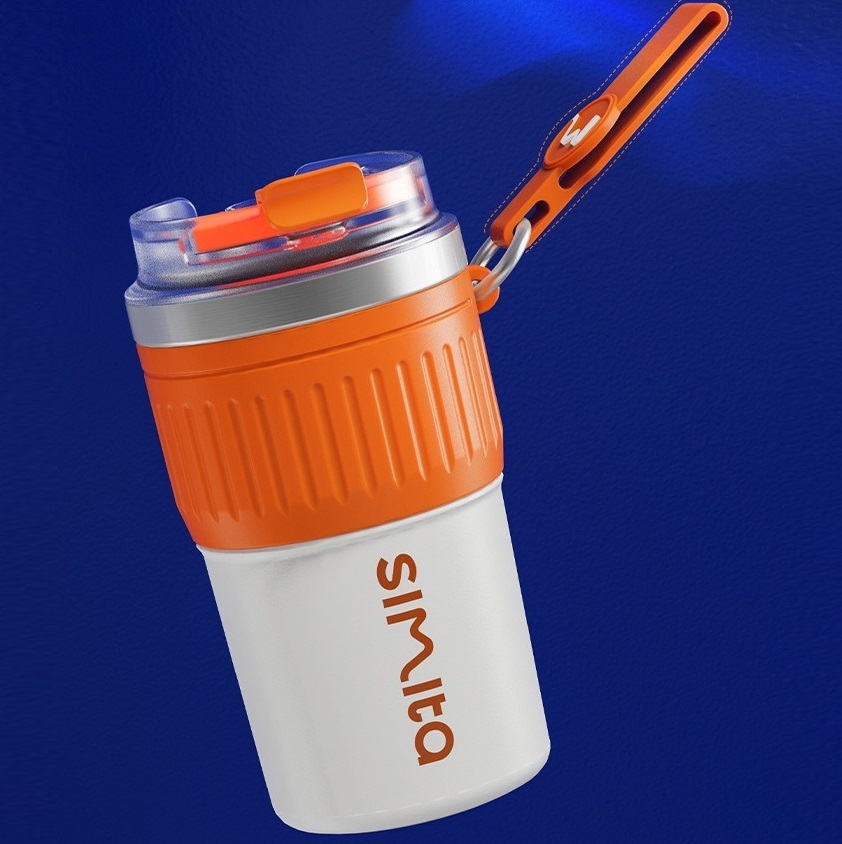 Vacuum travel coffee cup