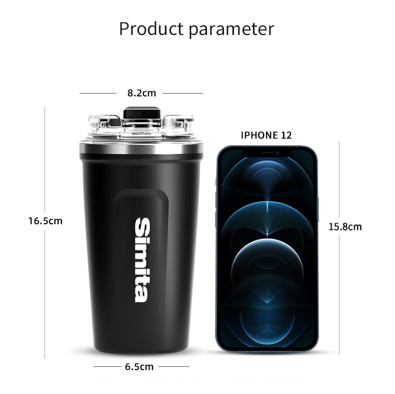 Insulated coffee travel mug