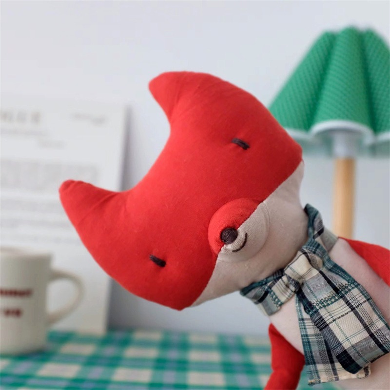 therapy plushie doll red fox