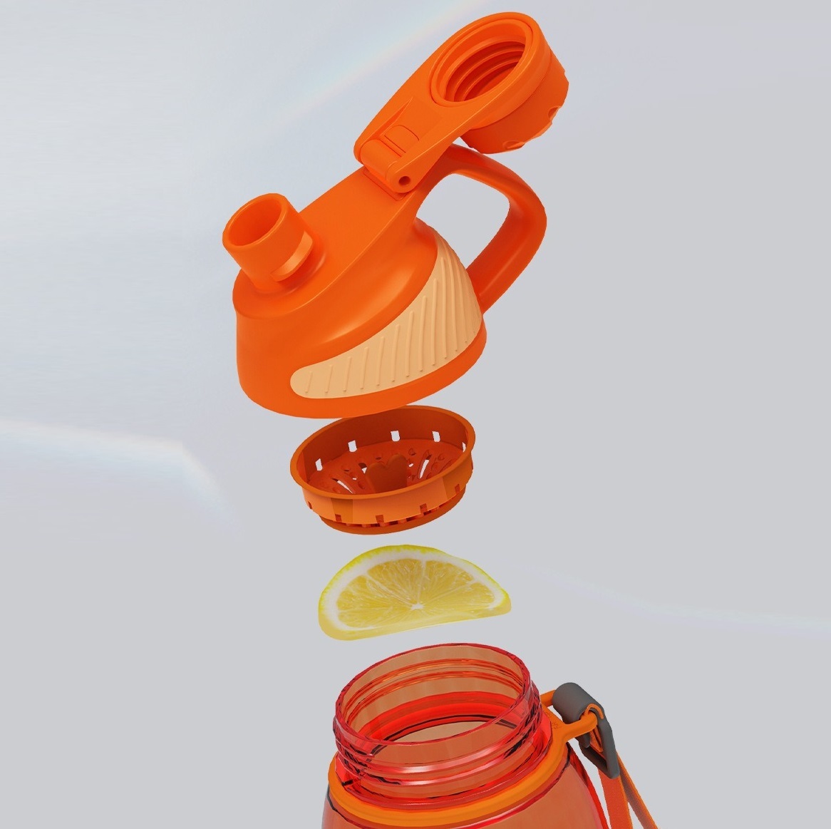 Tritan sports water bottle
