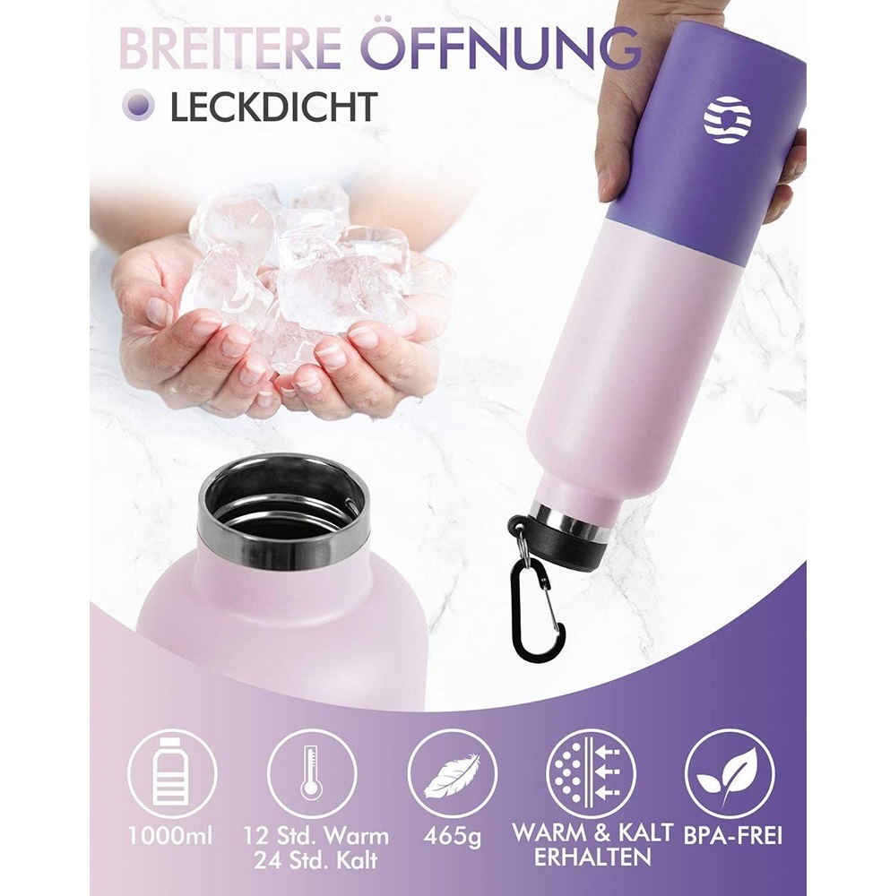Vacuum insulated outdoor bottle