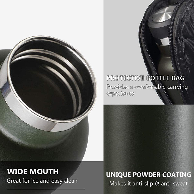 Vacuum insulated outdoor bottle
