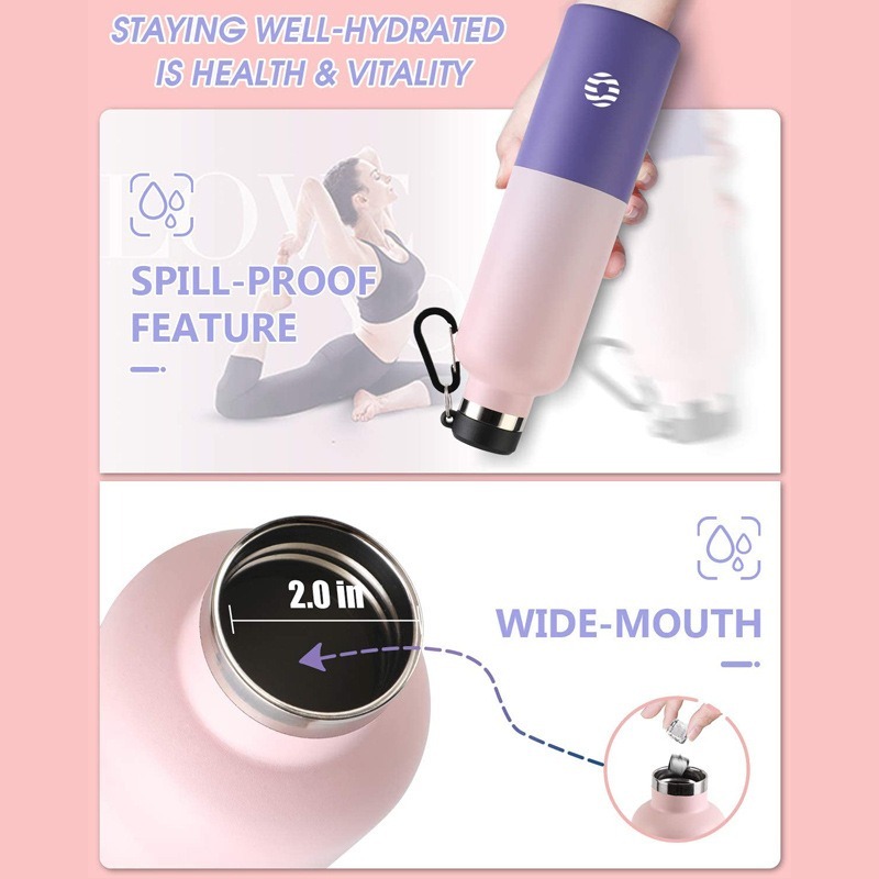 Vacuum insulated outdoor bottle