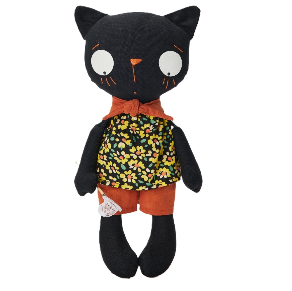 Stress relief plush doll Fishing Tom