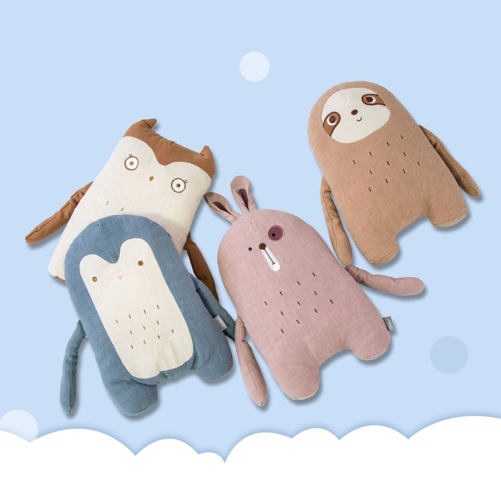 Companion plush toy pillow