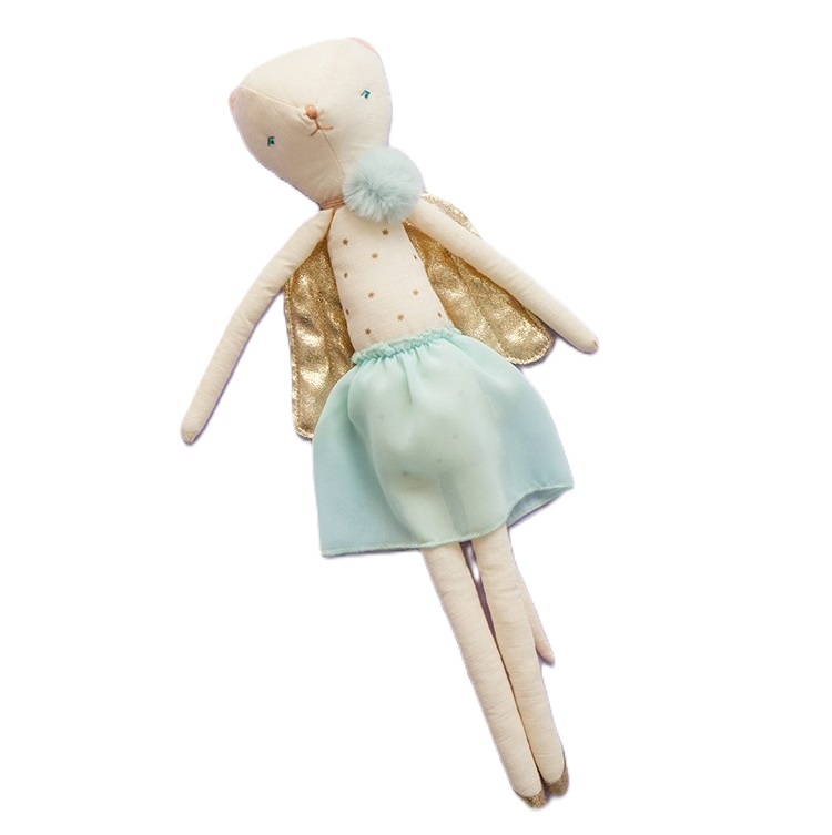 Therapy Companion plush toy angel kitty