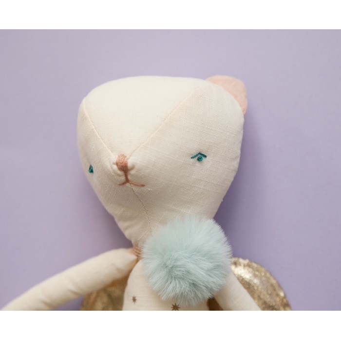 Therapy Companion plush toy angel kitty