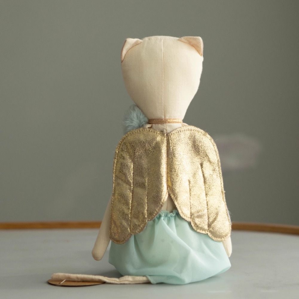 Therapy Companion plush toy angel kitty