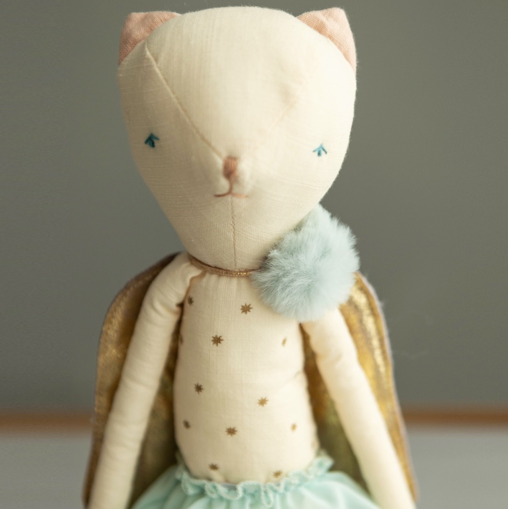 Therapy Companion plush toy angel kitty