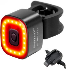 ENFITNIX USB Rechargeable Smart Bike Tail Light Cubelite II