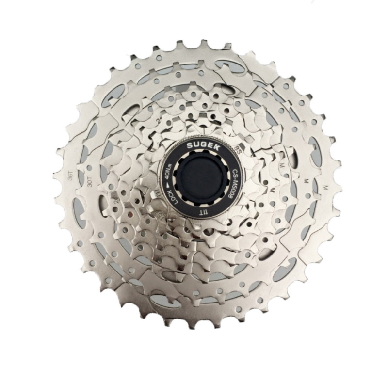 SUGEK Bicycle Freewheel Cassette Sprocket 8 Speed Mountain Bike Replacement Accessory