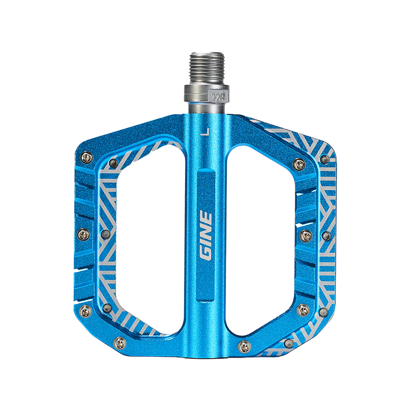 GINE Road/MTB Universal Bicycle Pedals Lightweight Aluminum AlloyBicycle Platform Pedals