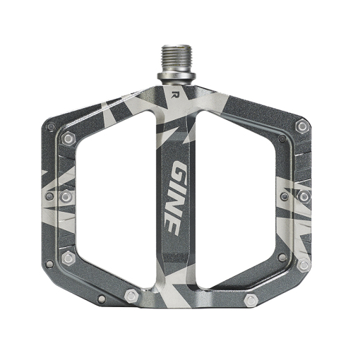GINE Road/MTB Universal Bicycle Pedals Lightweight Aluminum AlloyBicycle Platform Pedals