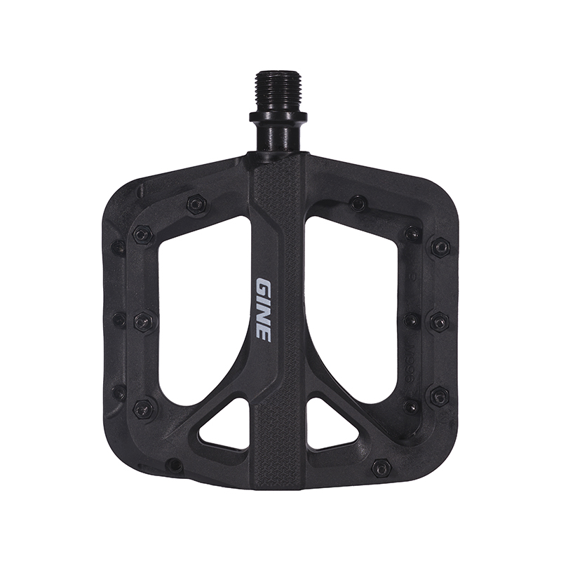 GINE Road/MTB Universal Bicycle Pedals Lightweight Nylon Composite Bicycle Platform Pedals