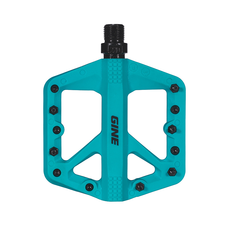 GINE Road/MTB Universal Bicycle Pedals Lightweight Nylon Composite Bicycle Platform Pedals