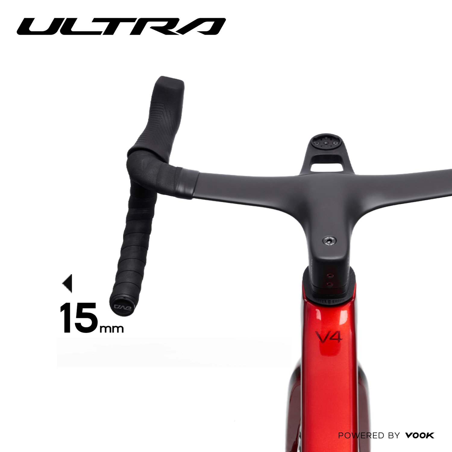 THE ONE ULTRA Integrated T800 Carbon Fiber Handlebar,THE ONE