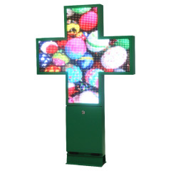 LED Cross Pharmacy Signage