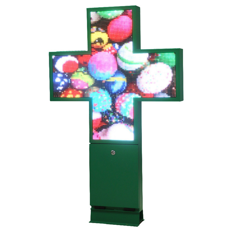 LED Cross Pharmacy Signage
