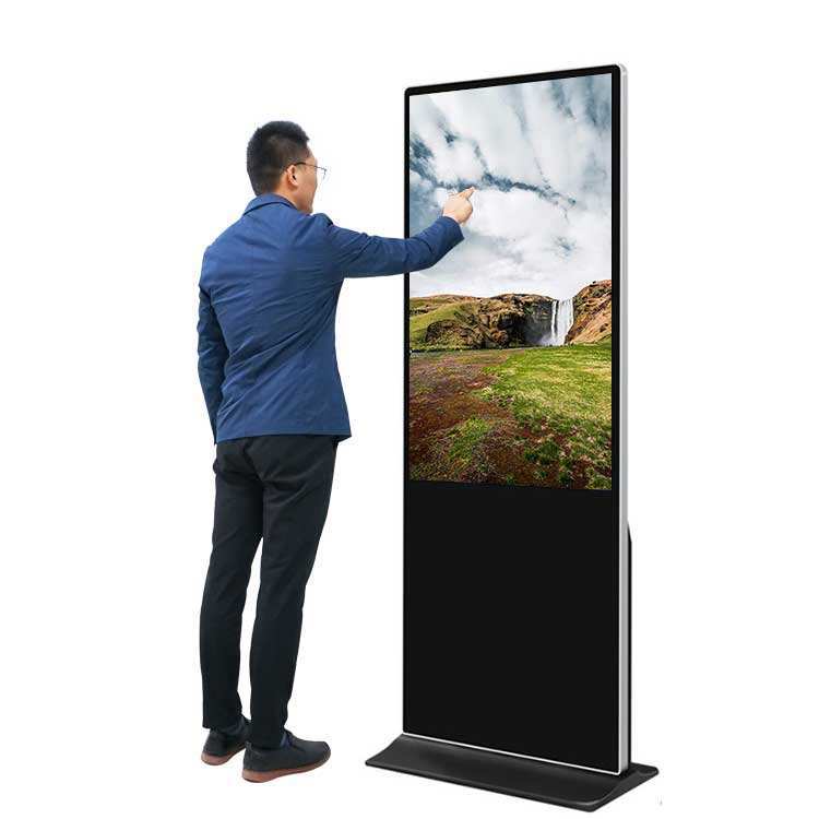 LCD Digital Poster Kiosk 32/43/49/55 inch Freestanding,LCD Advertising