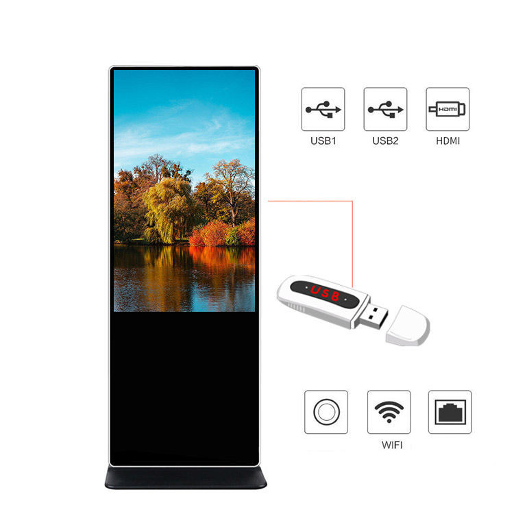 Floorstanding Digital Advertising