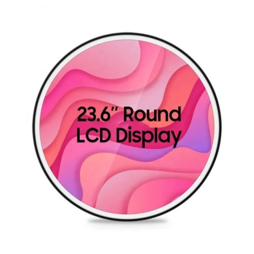 Round LCD Screen 23.6"
