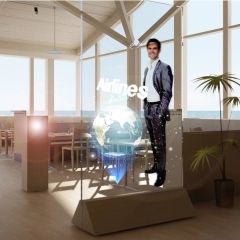 Transparent 3D Holographic Projection Solutions