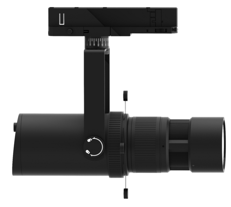 Shapeabl light framing projector