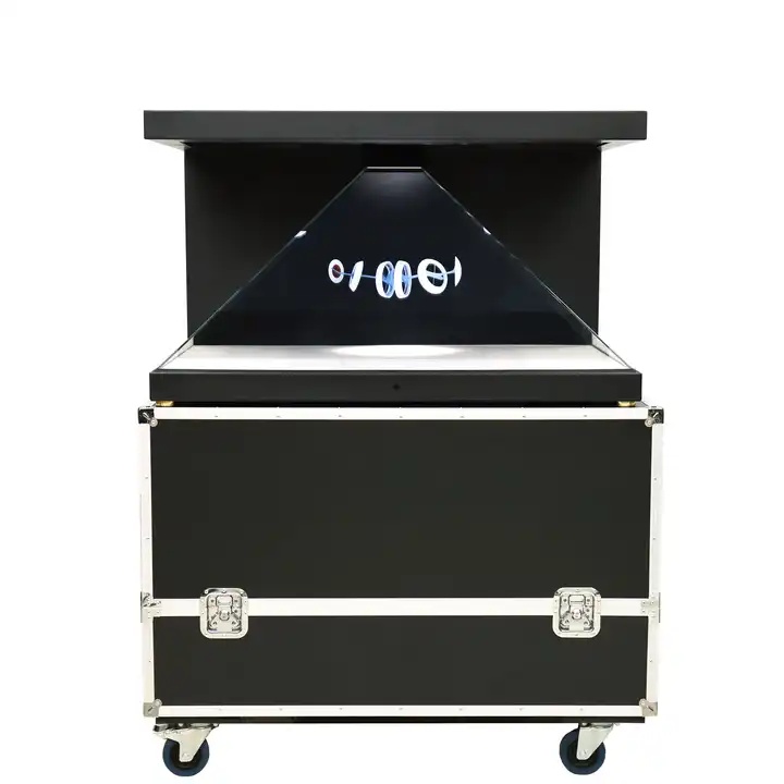 270° Pyramid Holographic Cabinet
