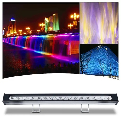 Ocean Wave Linear Wash Light