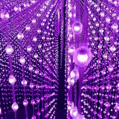 Crystal 3D RGB Flexible Soft LED Ball Pixel Point Light Source