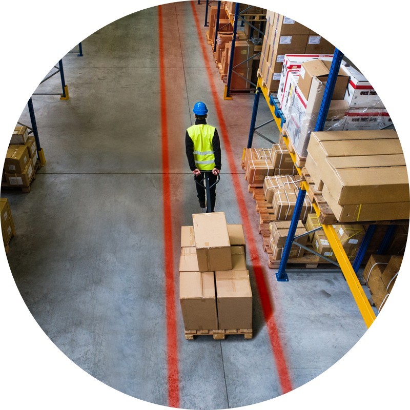 Led Virtual Line Projector 80-100W for 4-6meter Projection