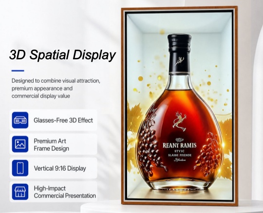 3D Spatial Framed Screen