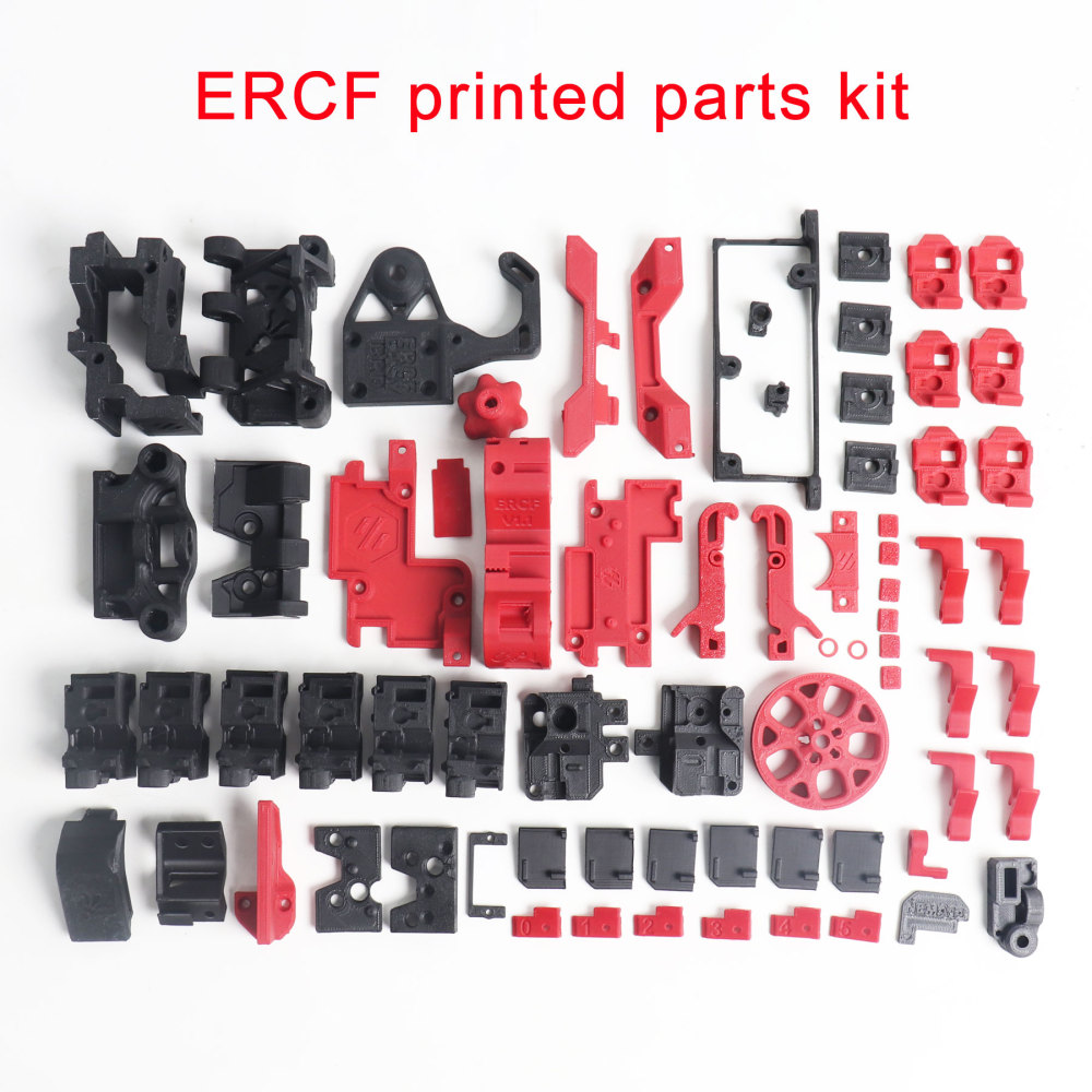 Blurolls Voron 2.4 Trident Mmu Kit Enrager Rabbit Carrot Feeder Ercf Easy Brd V1.1 Voron Multi Material Stepper Drivers TMC2209