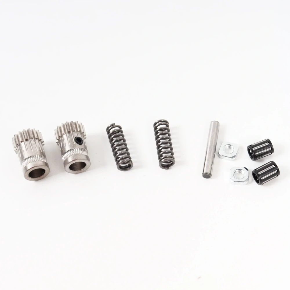Good Quality Prusa I3 MK2/MK2.5/MK3/MK3S MK3S+ 3d Printer Extruder Driving Gears Btech Dual Gear Hardened with 2pcs Spring