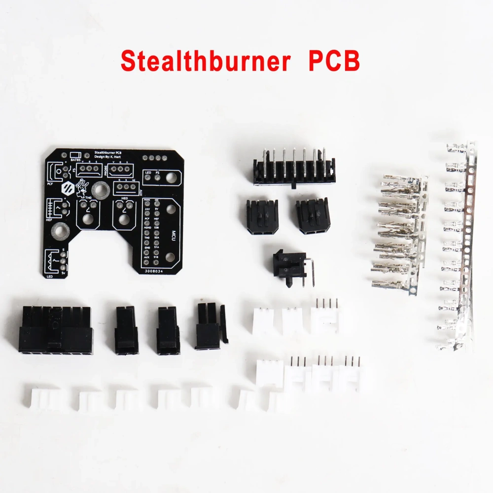 Blurolls Voron2.4 SB Stealthburner Extruder Unsoldered PCB by Hartk for Voron 2.4 1.8 Trident