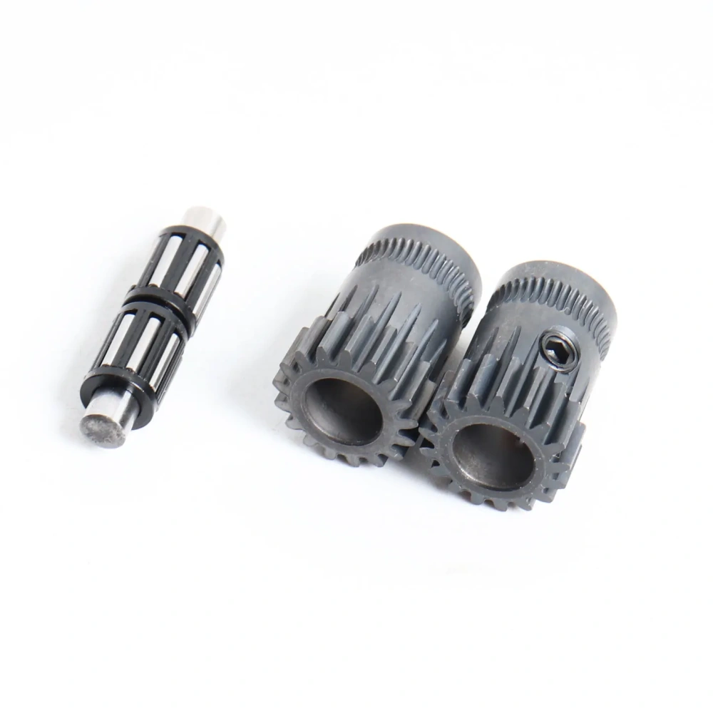 Blurolls RNC Nitrogen-based Chain Nano Coating Dual Drive Gear Extruder Kit Upgrade for Prusa 3d Printer DDB Sherpa Extruder