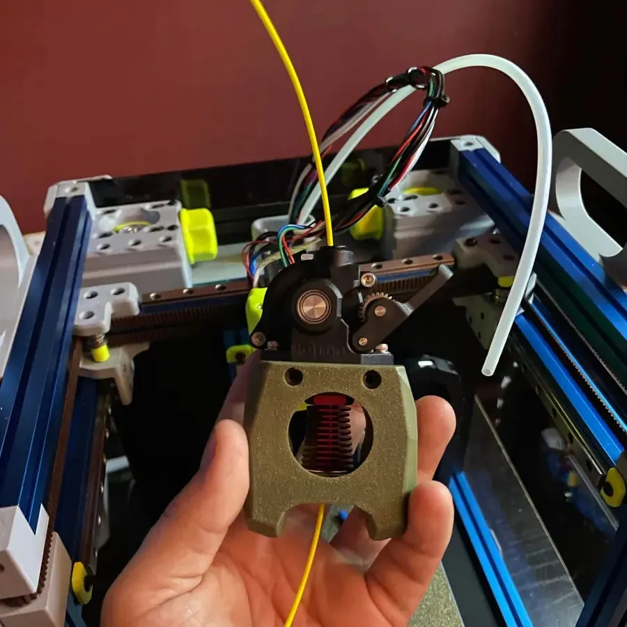 Blurolls Voron 0.2 V0.2 Mini StealBurner Orbiter 2.0 MINI SB StealthBurner X Carriage CNC Aluminum for Voron0.1 V0.1 Voron0.2