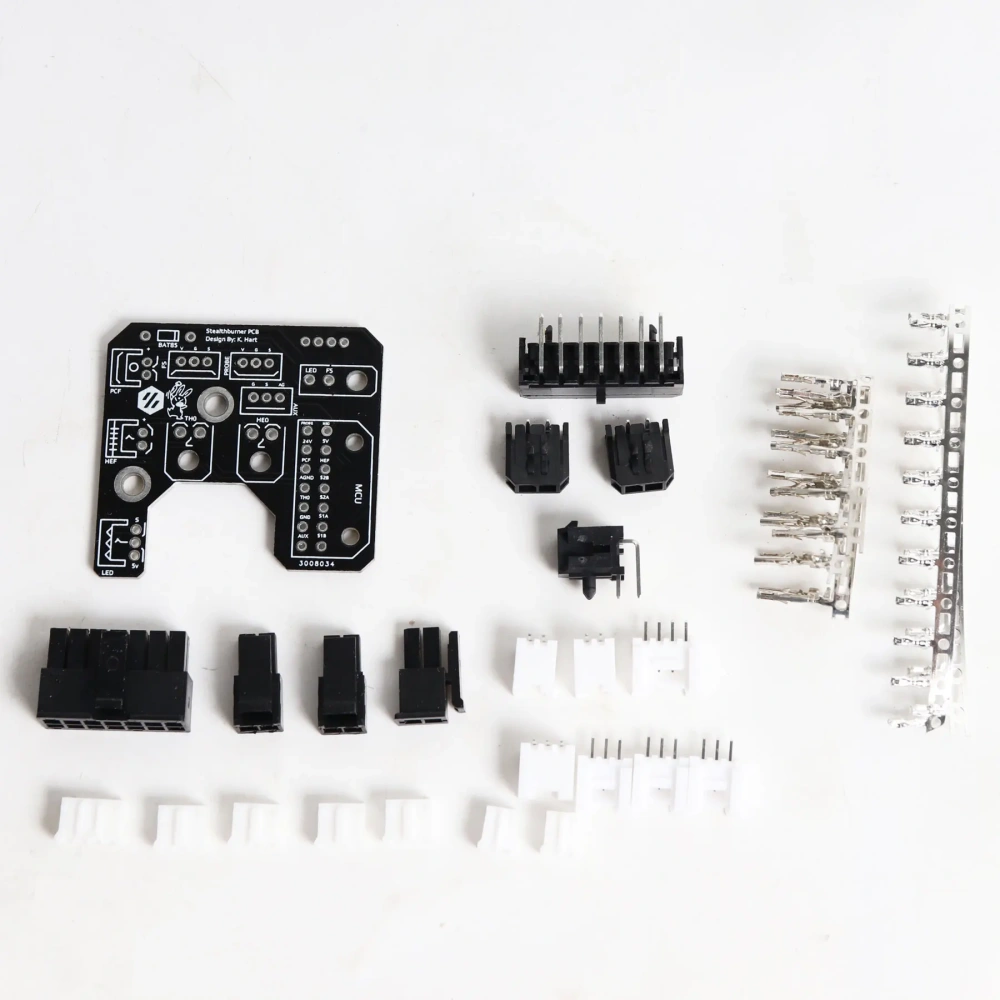 Blurolls Voron2.4 SB Stealthburner Extruder Unsoldered PCB by Hartk for Voron 2.4 1.8 Trident