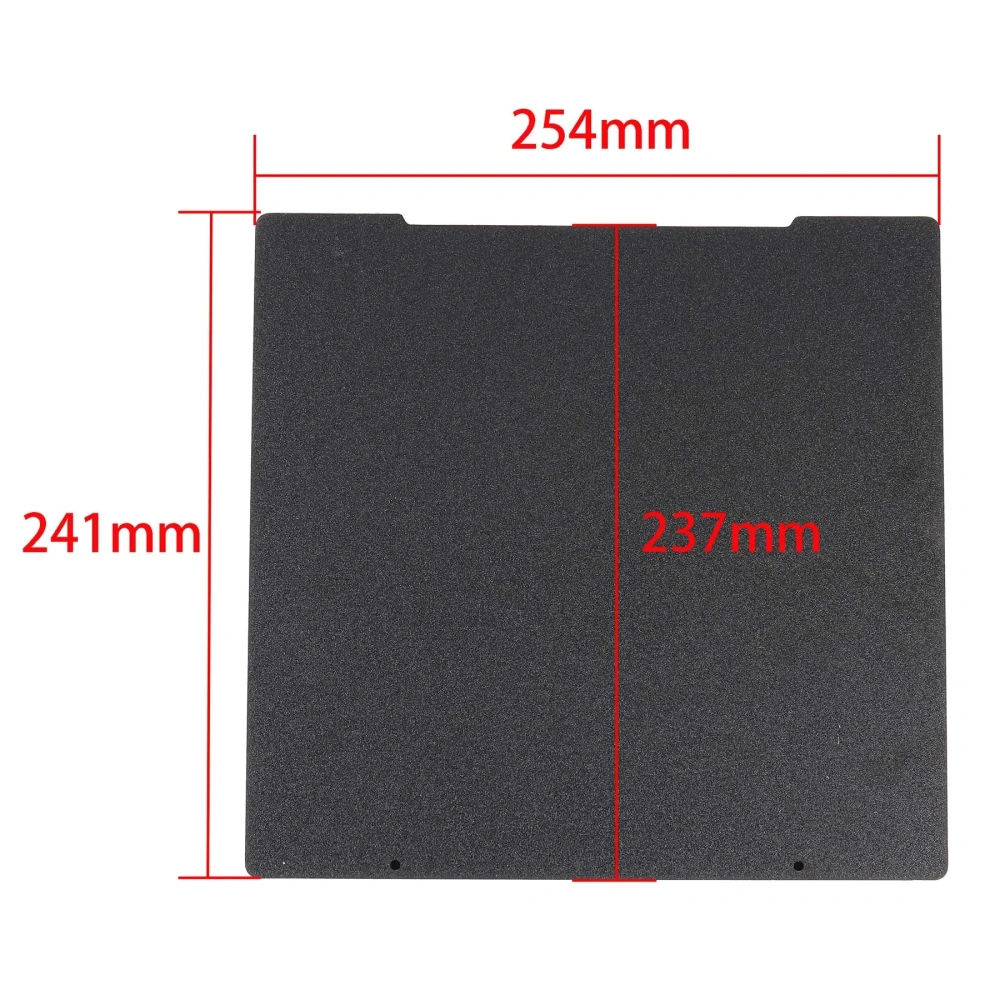Blurolls PEO PEI Magnetic Build Plate PEI + PEO 235mm Heated Bed for Prusa I3 MK3S MK3S+