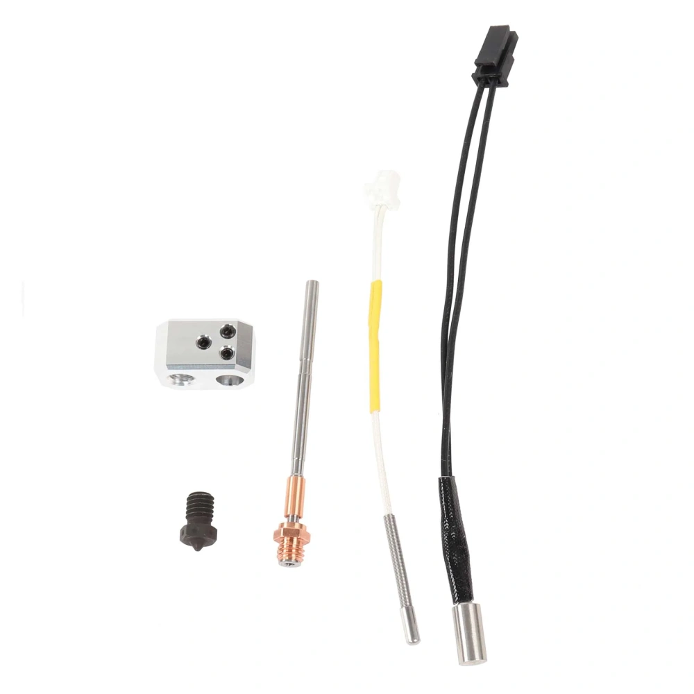 Blurolls Prusa i3 MK4 XL Hotend with Hardened Nozzle Silicone Sock Heatbreak Thermistor Heater Cartridge for Prusa Nextruder